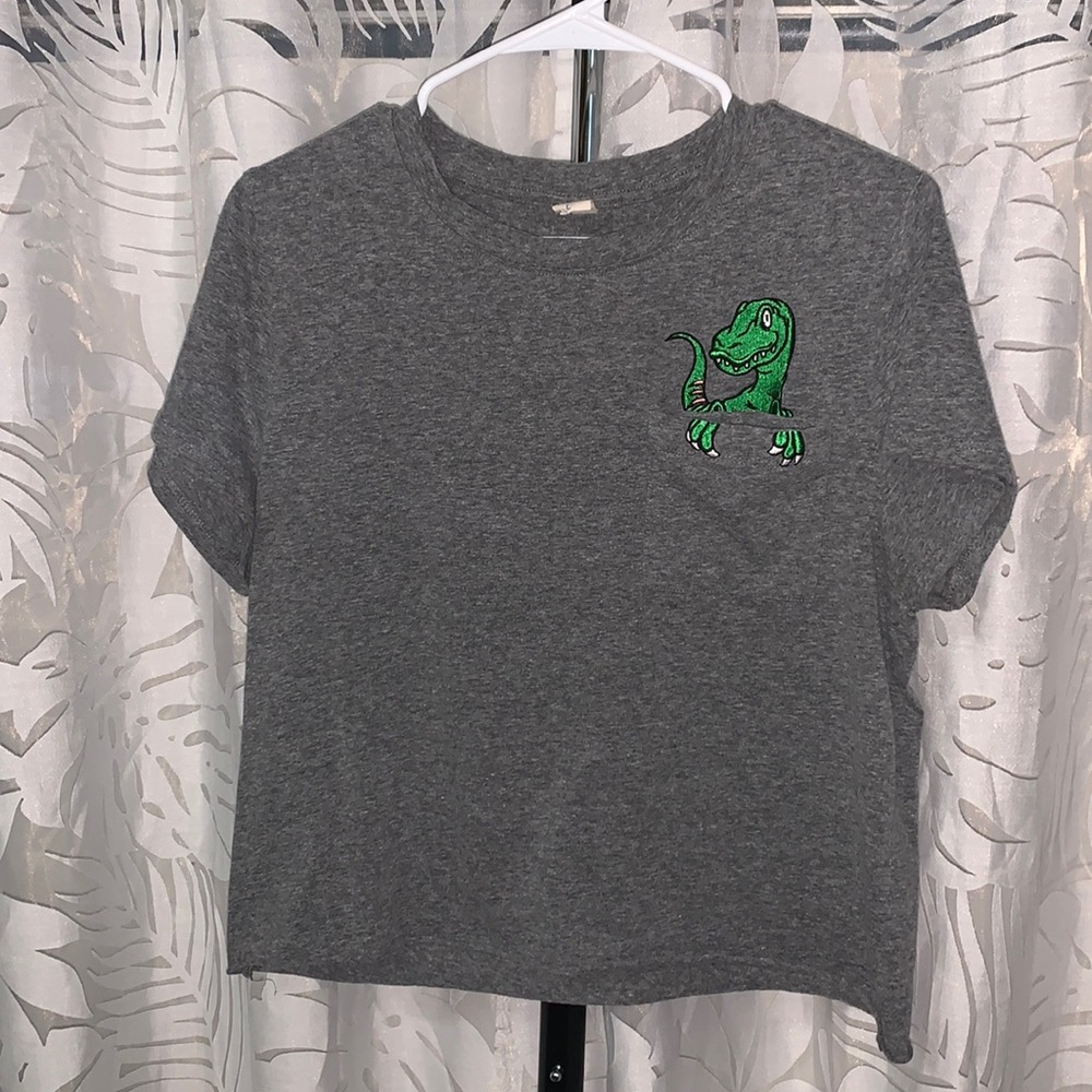 Dino crop top